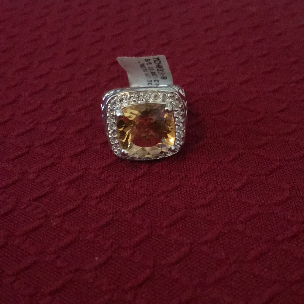 Citrine silver ring - Picture 4 of 15